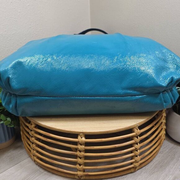 Coach Poppy Patent Leather Large Tote - Picture 9 of 13